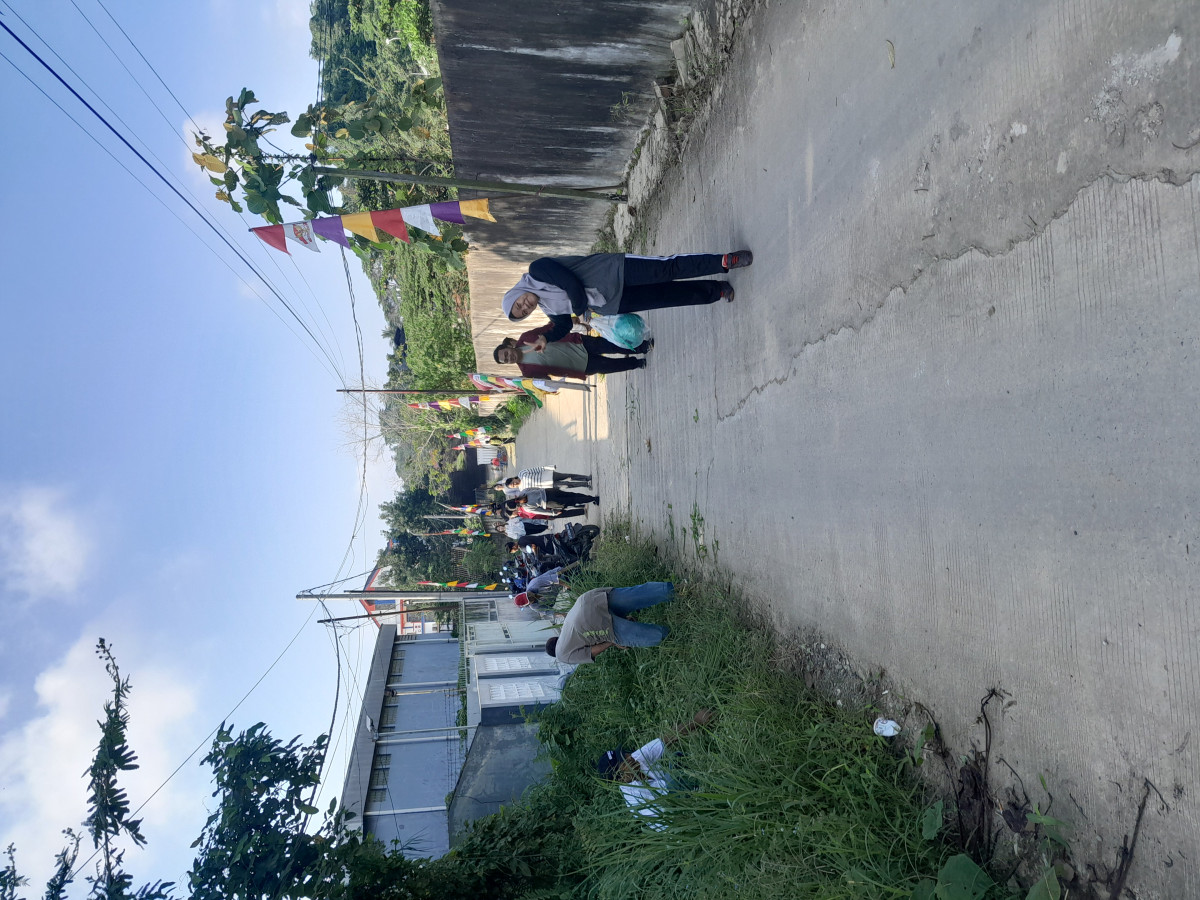 Gotong royong rt 02 gg walet 2.