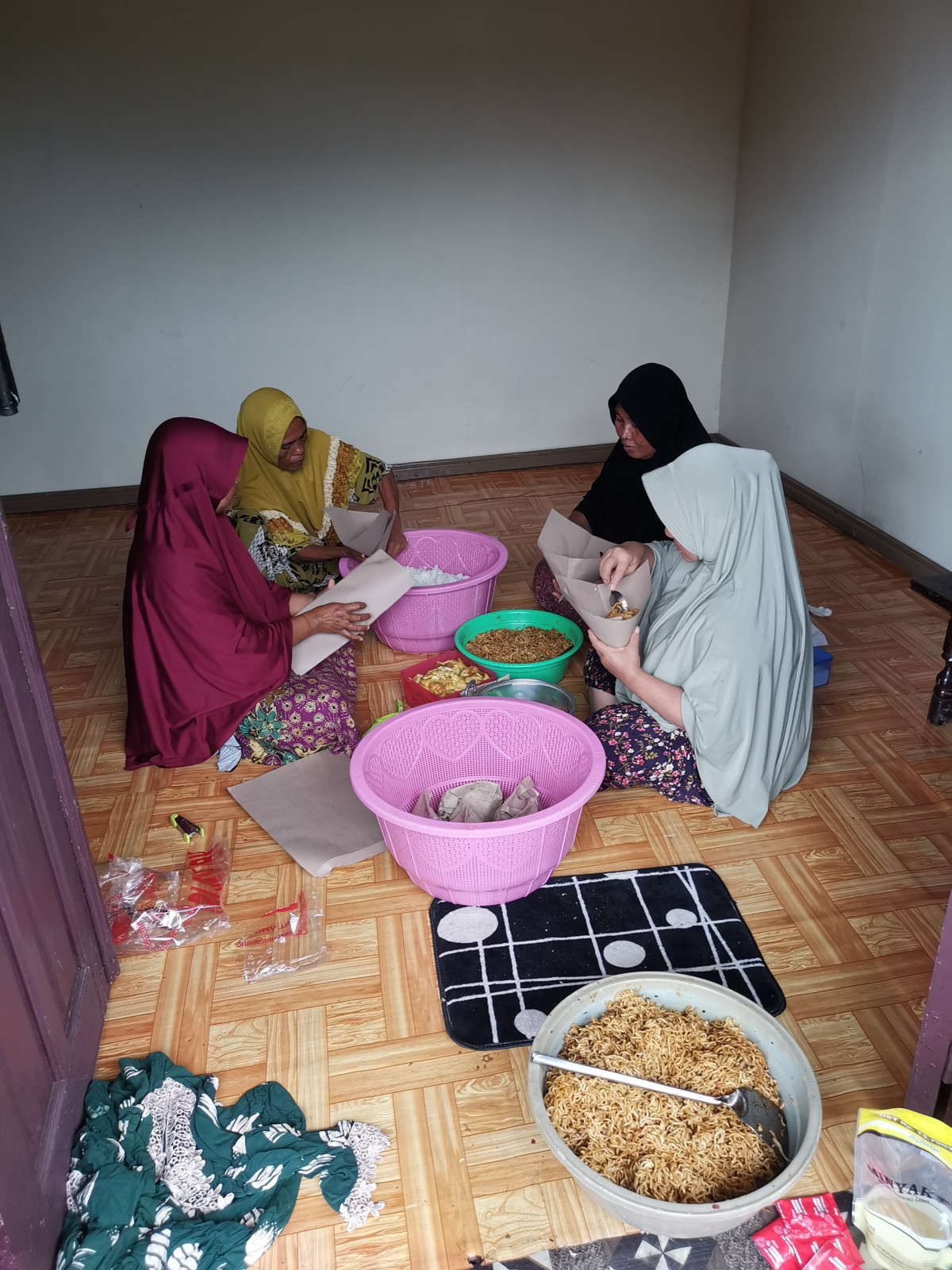 Kerja Bakti Dapur Bersama Banjir
