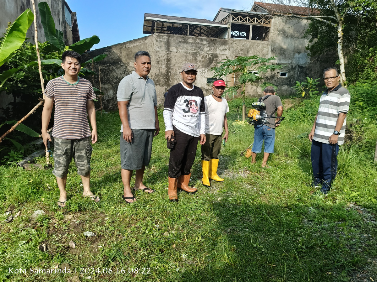Kerja bakti persiapan qurban