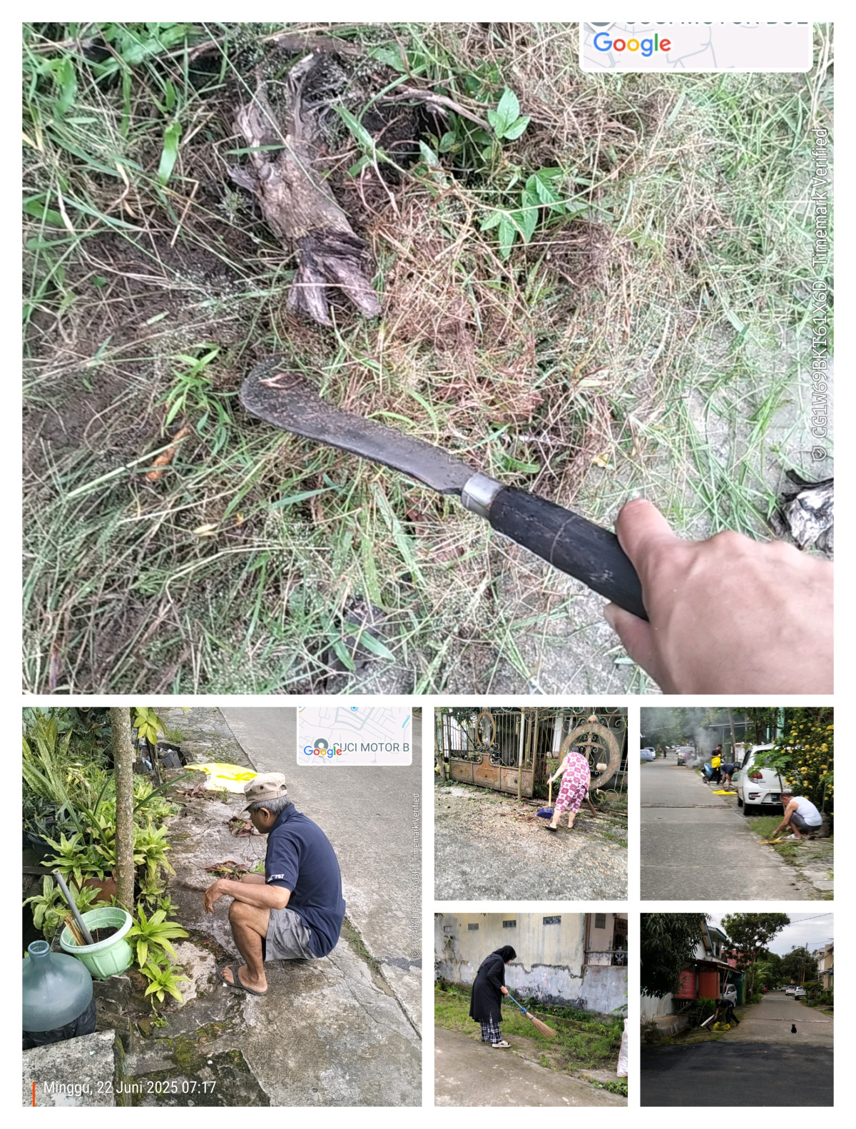 kerjabakti bersih lahan