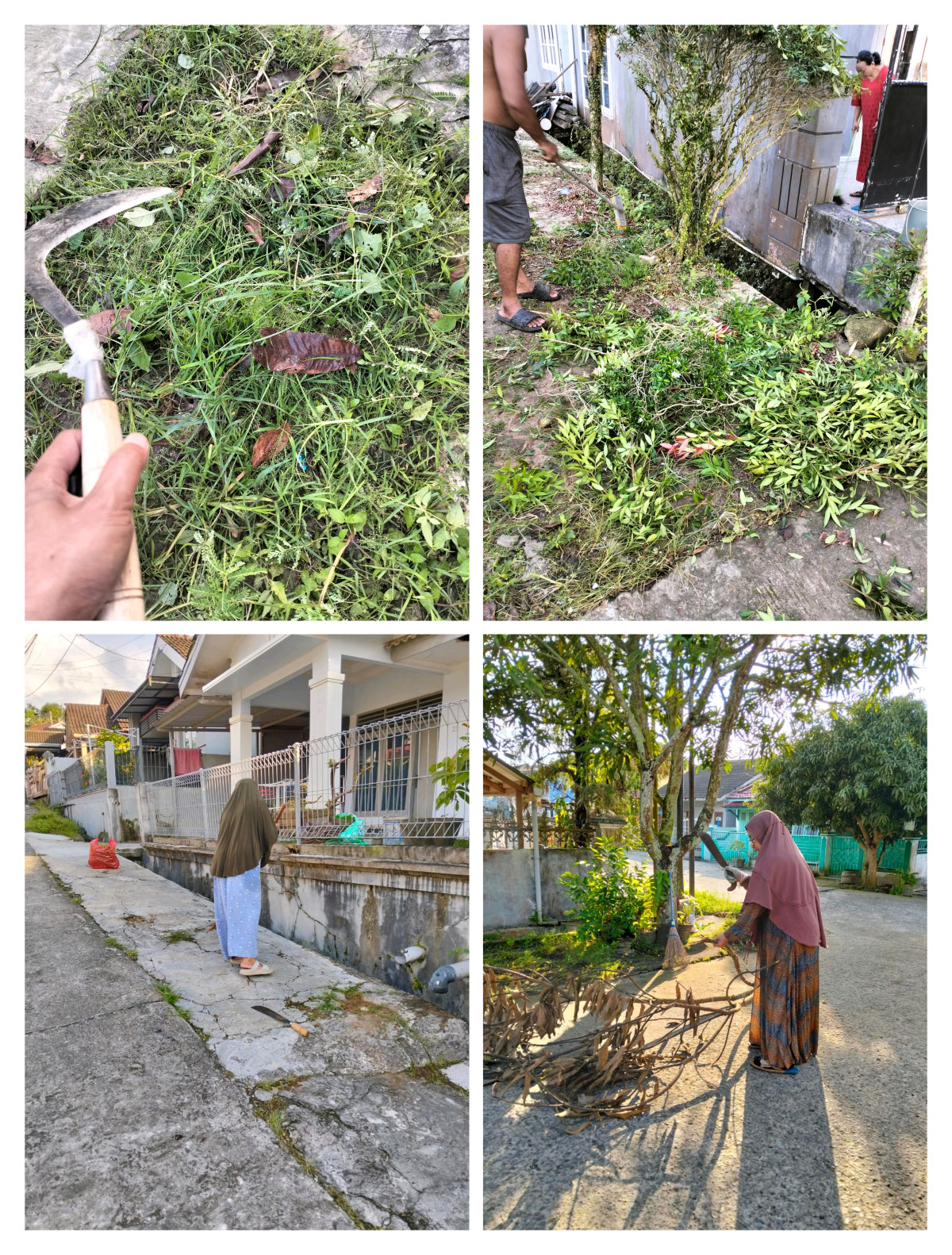 Gotong royong RT 13