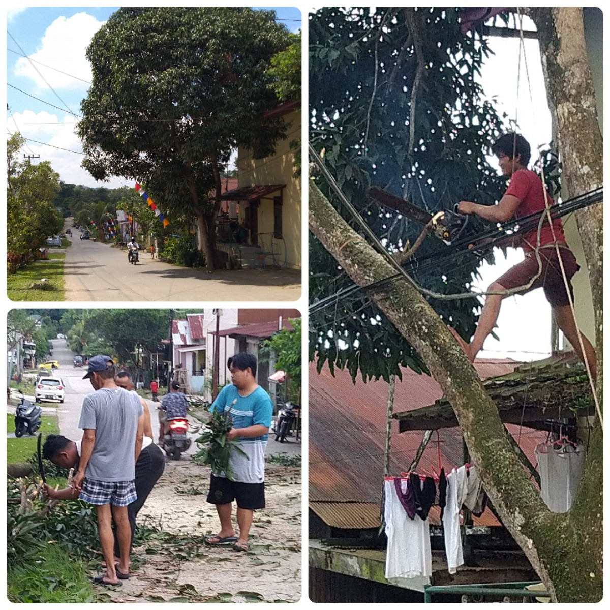 Giat kerja bakti gotong royong