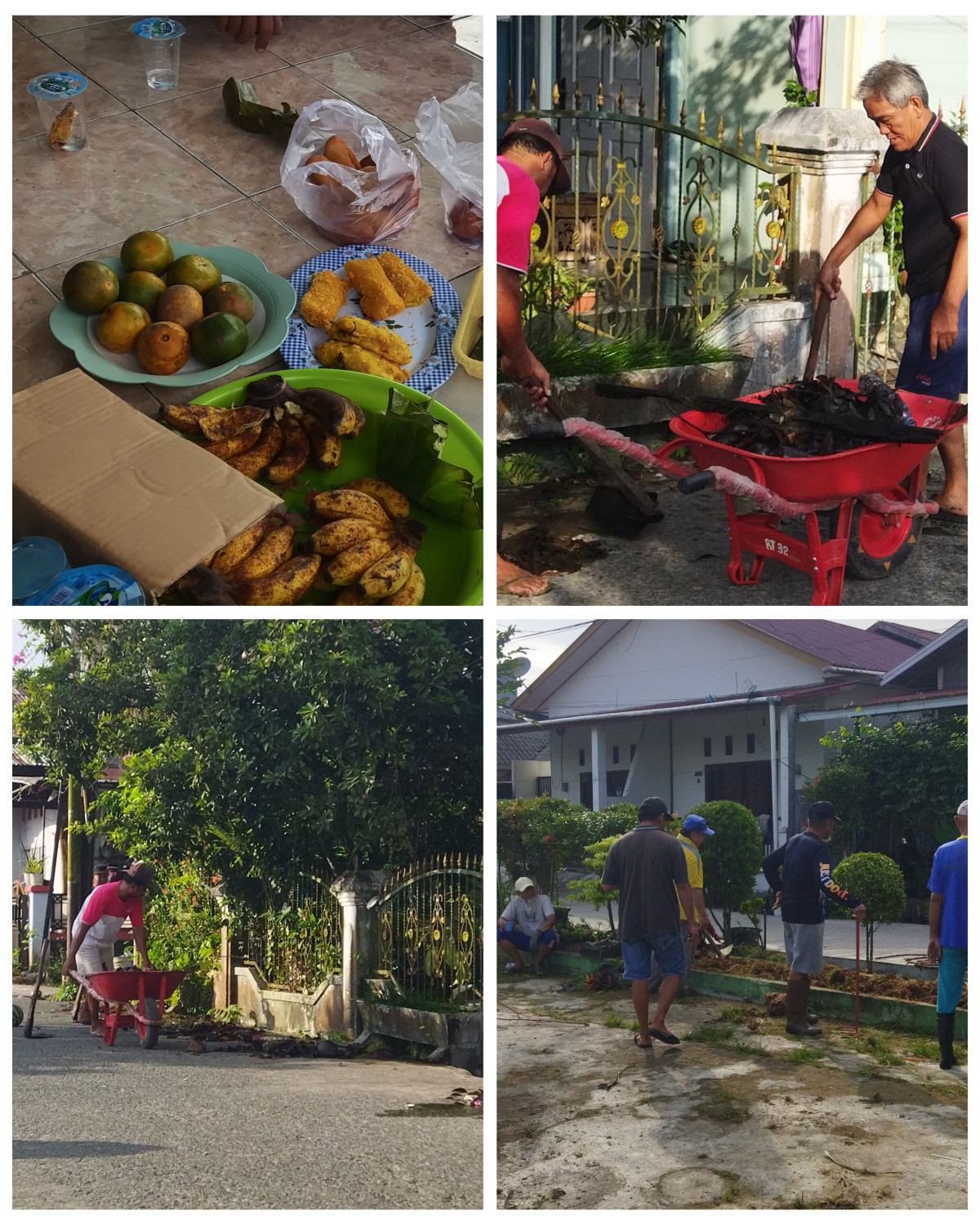 Kerja Bakti di lingkungan RT 032