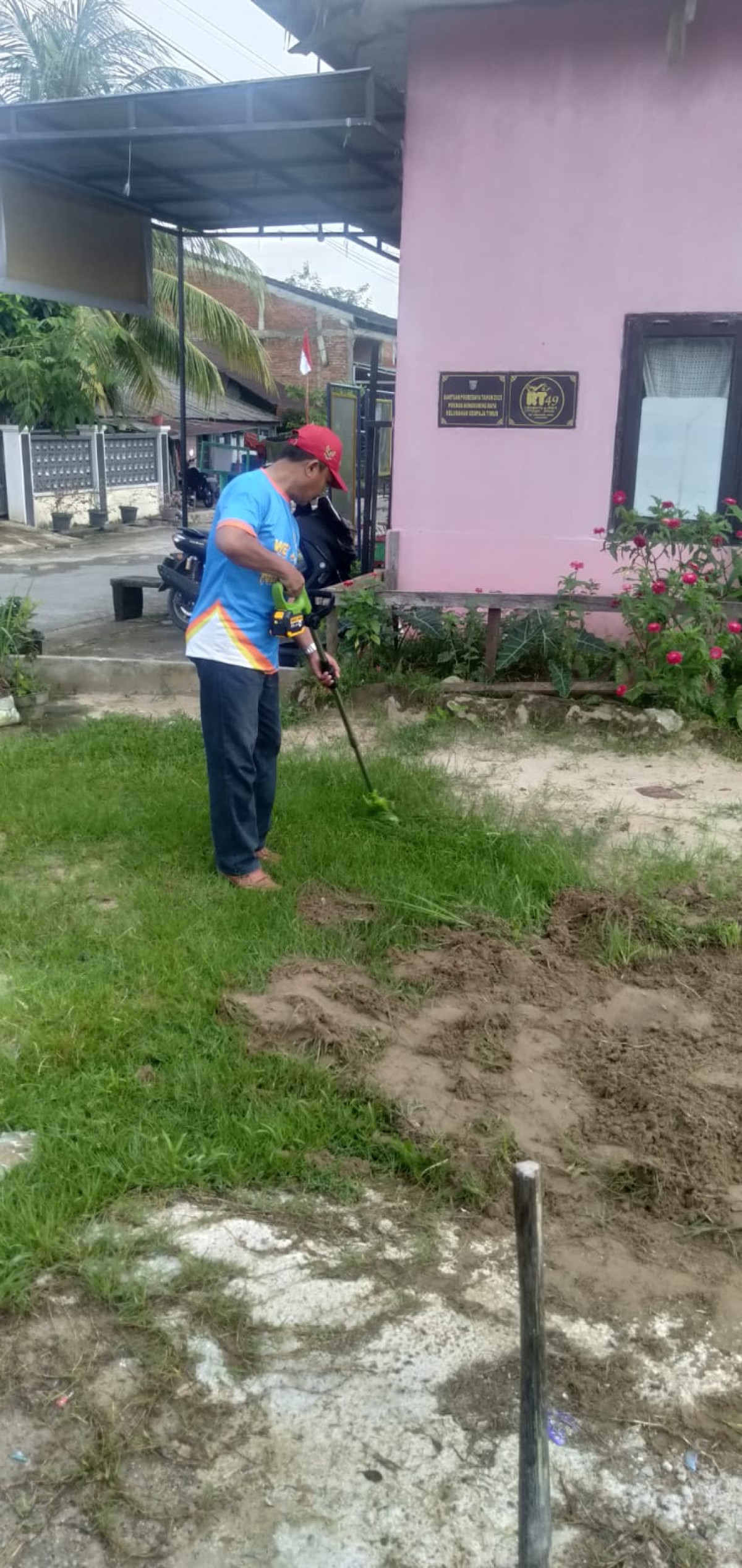 Kerja Bakti Pos Kampling