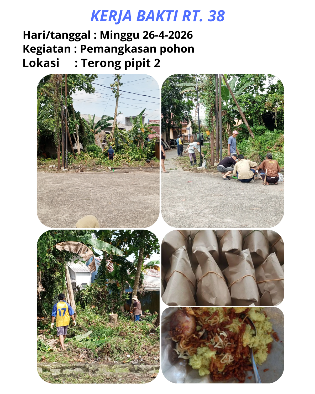 Pemotongan rumput terong pipit 2
