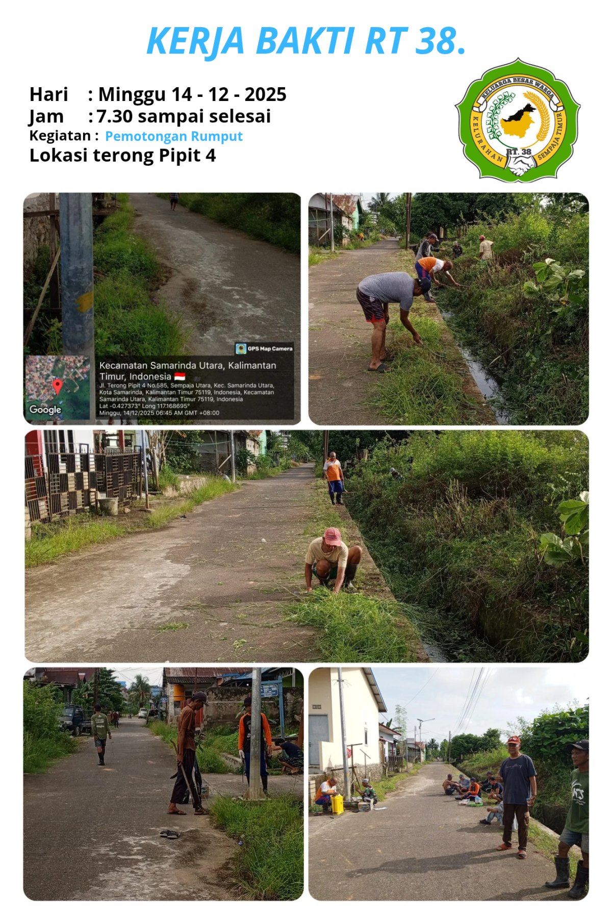 PEMOTONGAN RUMPUT JLN TERONG PIPIT 4