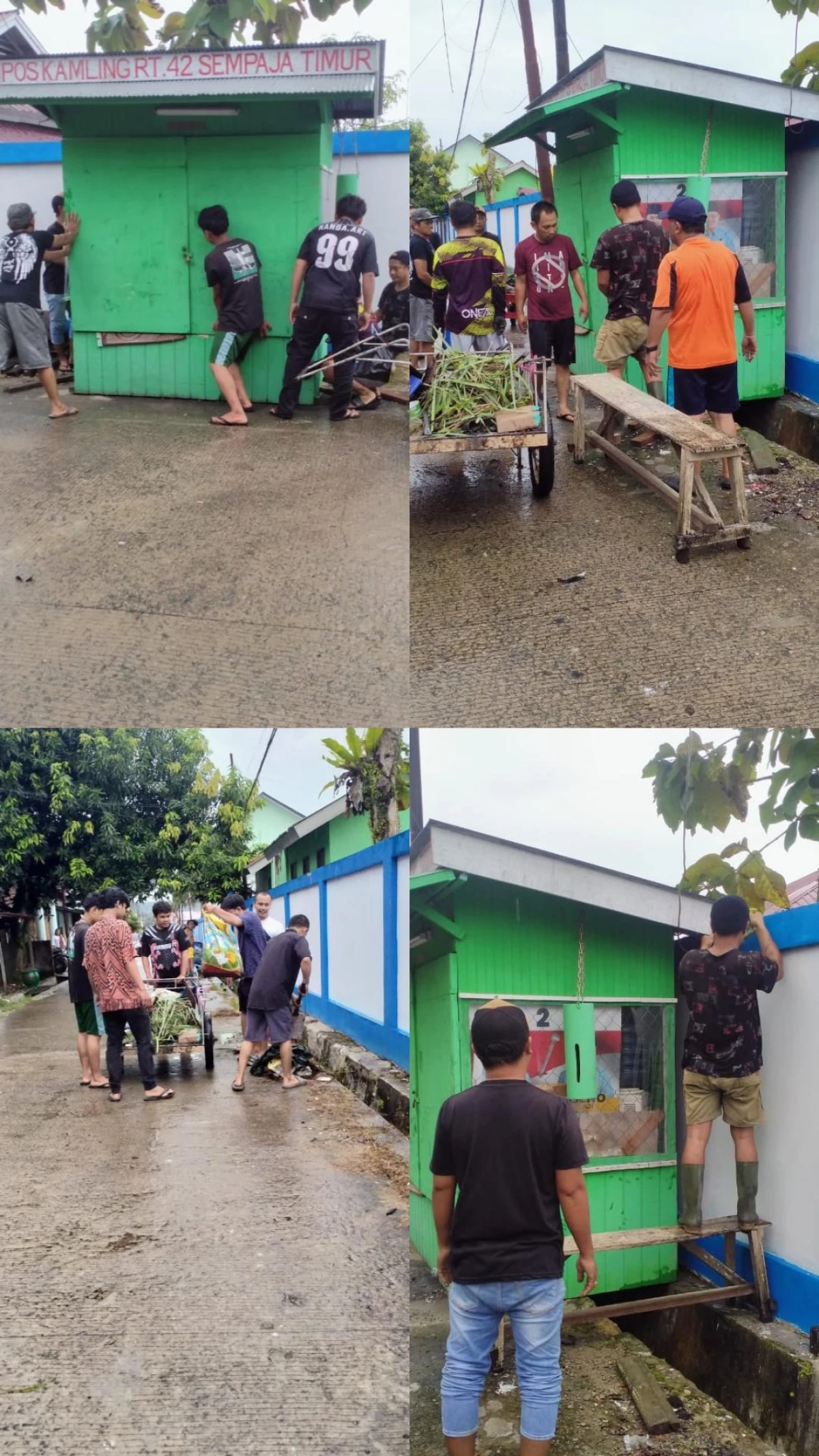 Pembersihan Jl. Pakis Hijau 1