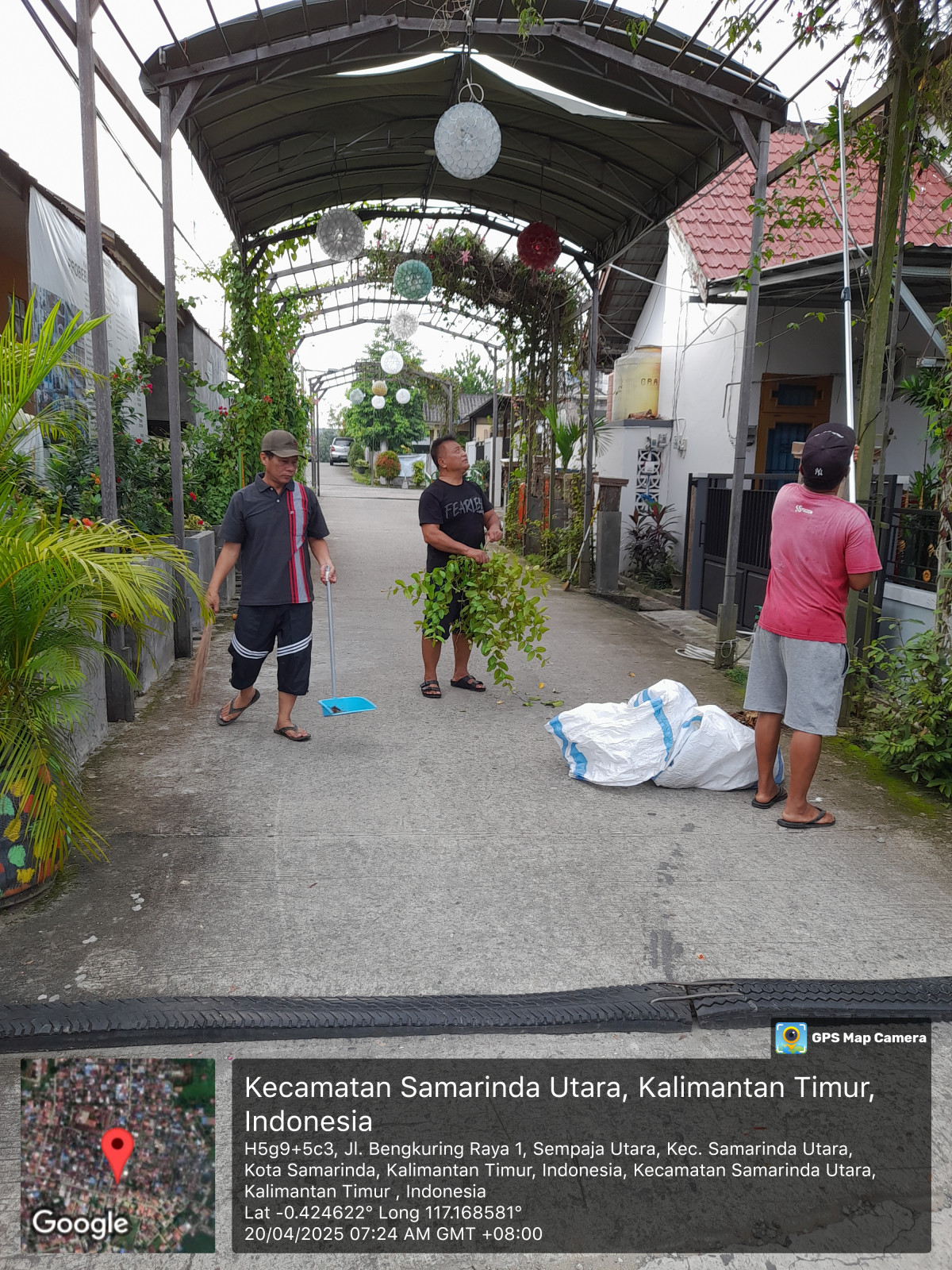 Kerja bakti/jl bengkuring raya 1
