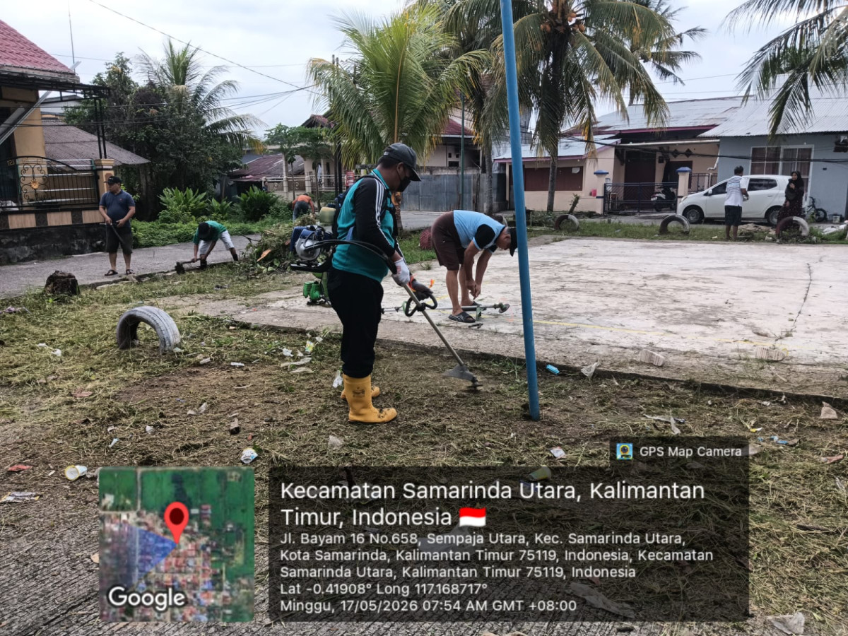 Kerja bakti rutin bulanan