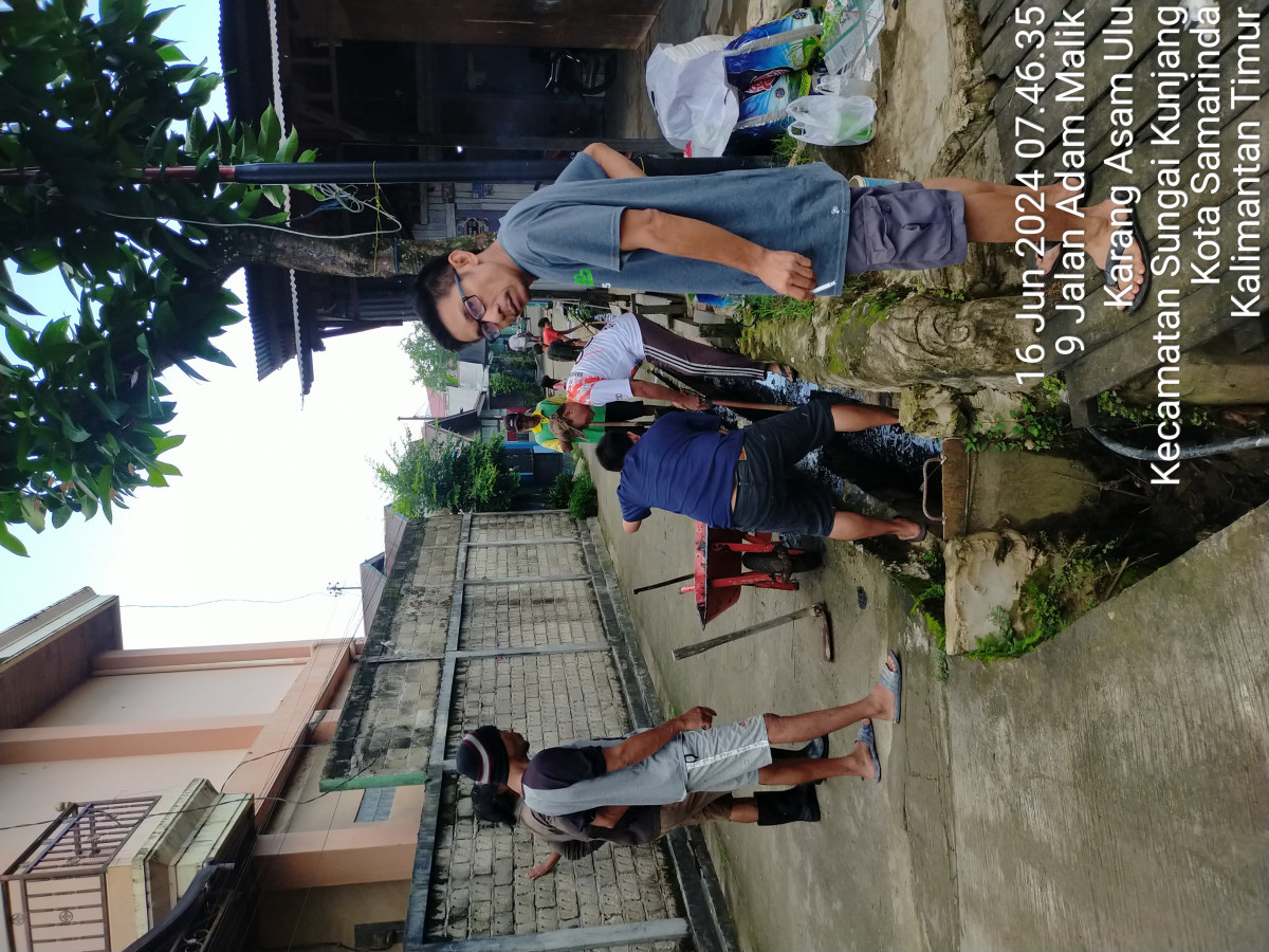 Gotong royong.Jln. Adam Malik 2 gg.citra baru