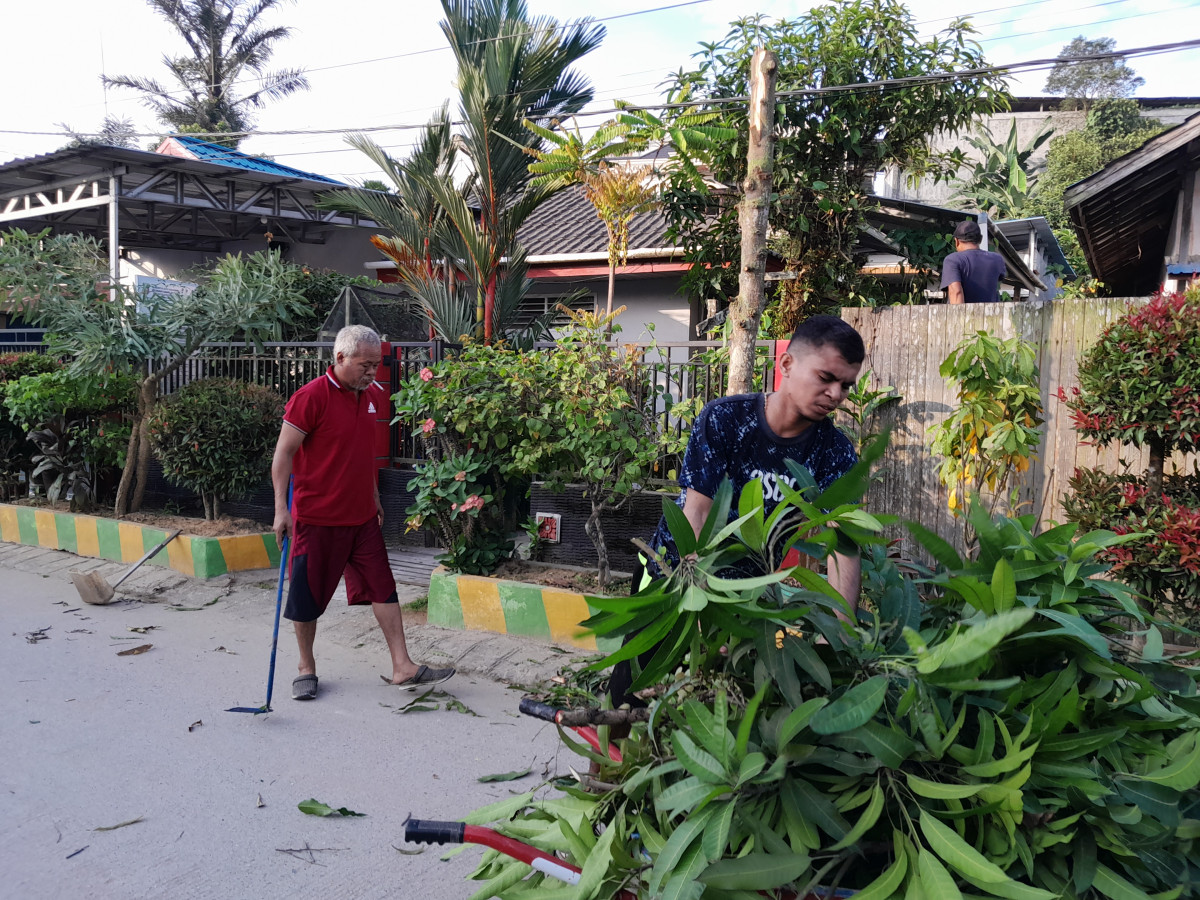 Kerja bakti RT. 022