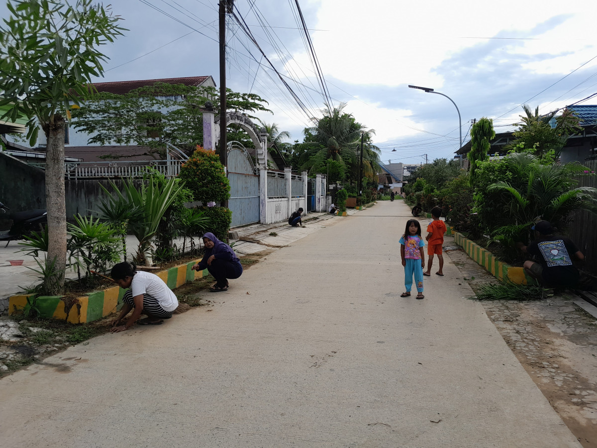Kerja bakti RT. 022