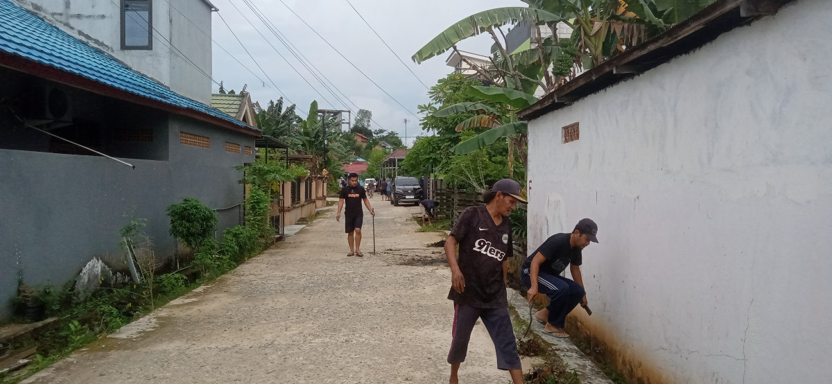 Kerja bakti RT. 029