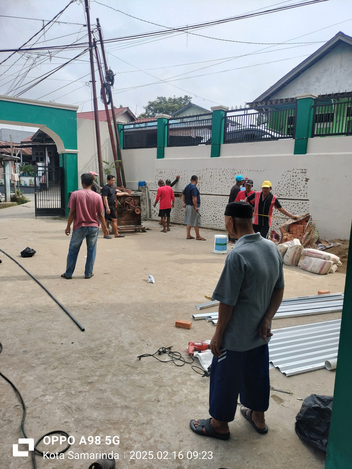 Kerja bakti RT. 034