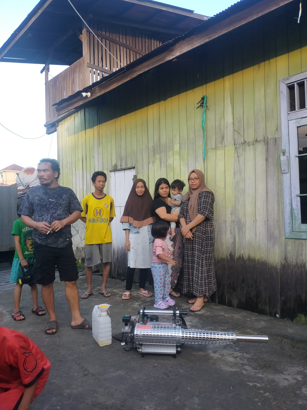 Fogging nyamuk DBD