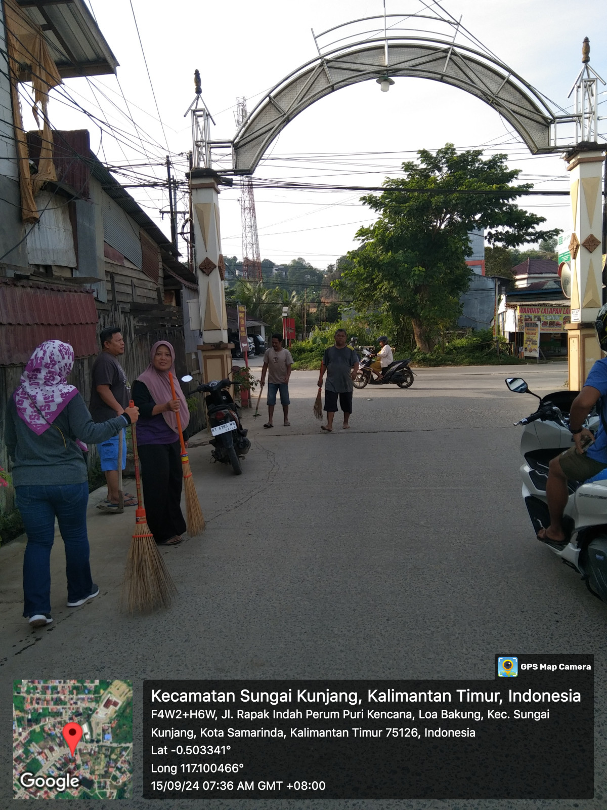 Jl.Rapak indah permai Puri kencana RT 13 Kel.karang asam Ilir