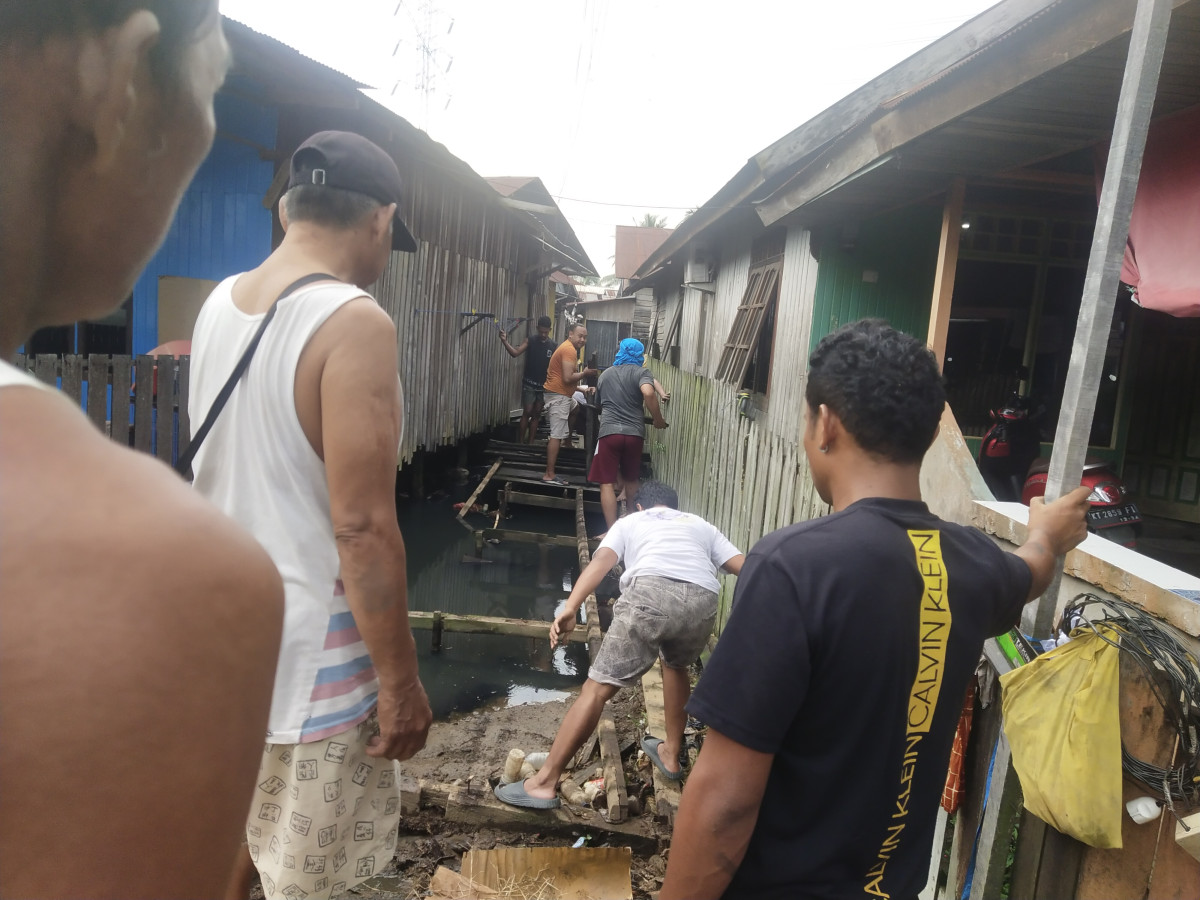 perbaikan gg sungai palong 2
