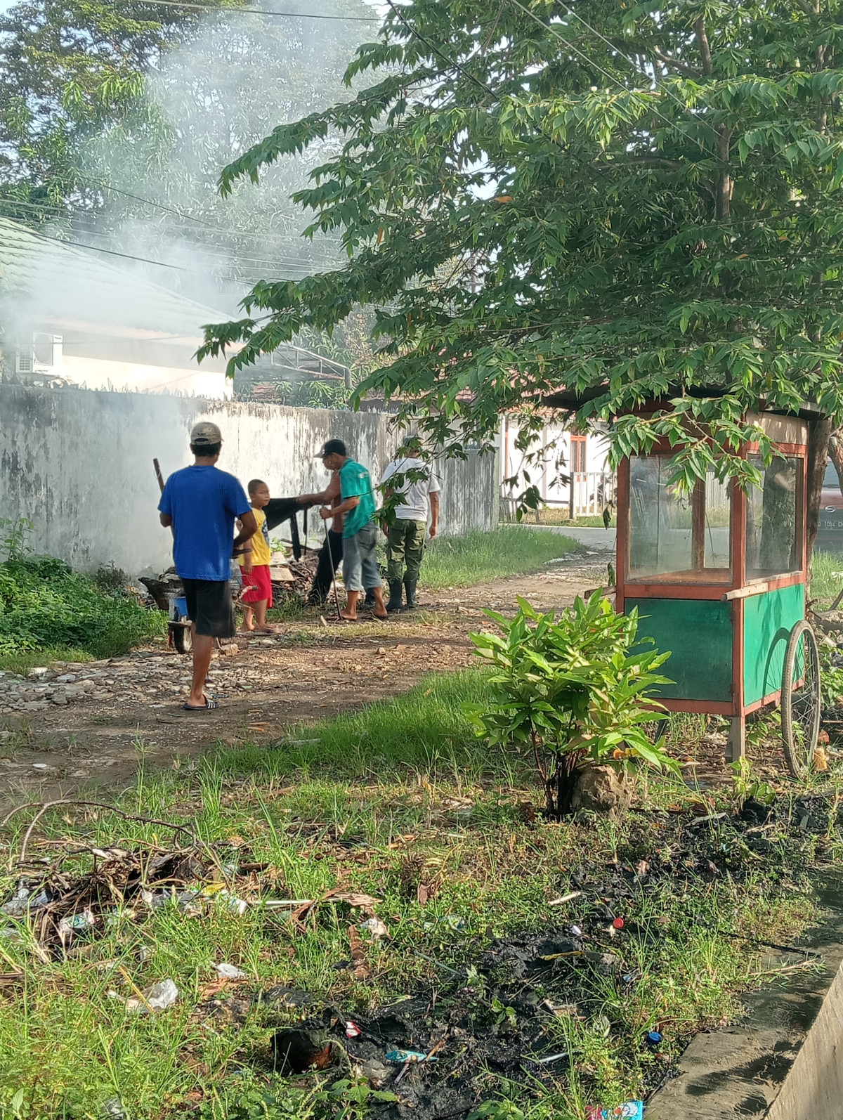 Pembersihan rumput