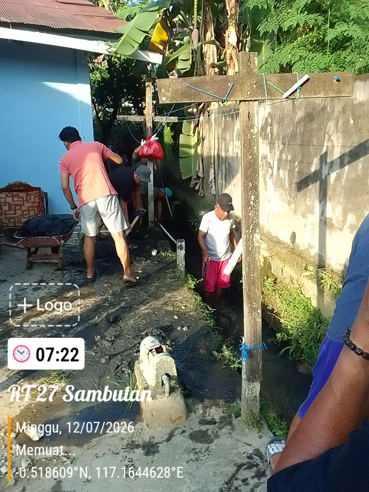 Pembersihan Drainase Blok 6A