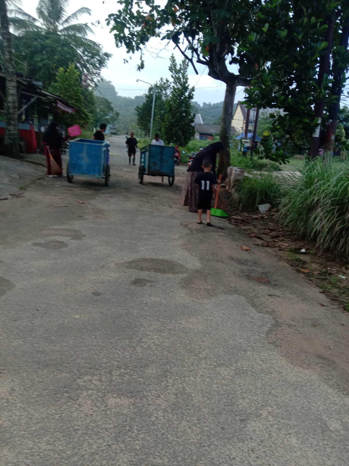 Pemungutan sampah plastik