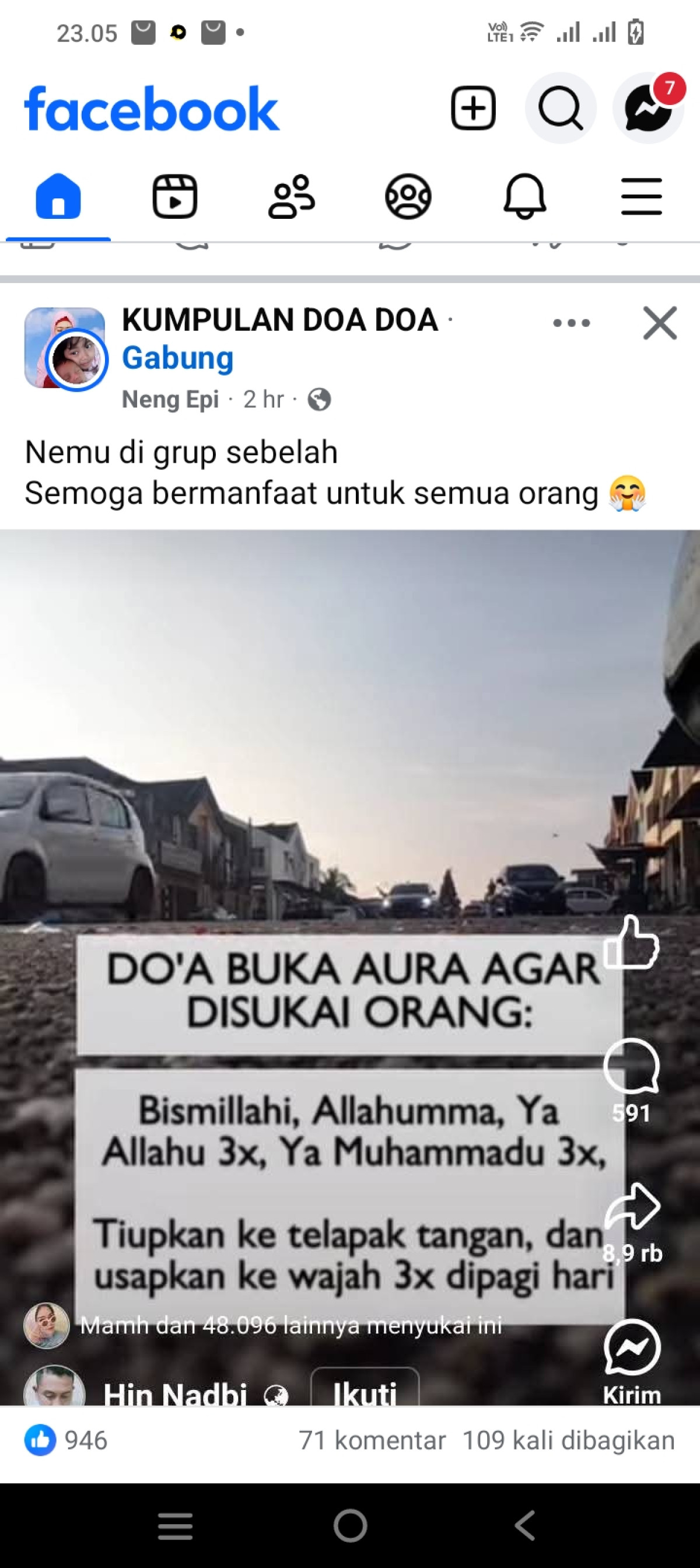 Kerja bakti sekitar lingkungan