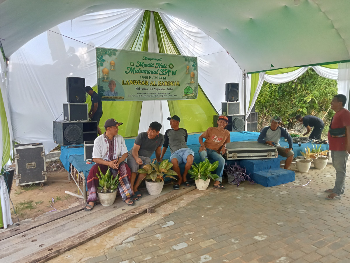 Gotong royong dilanggar Al barokah