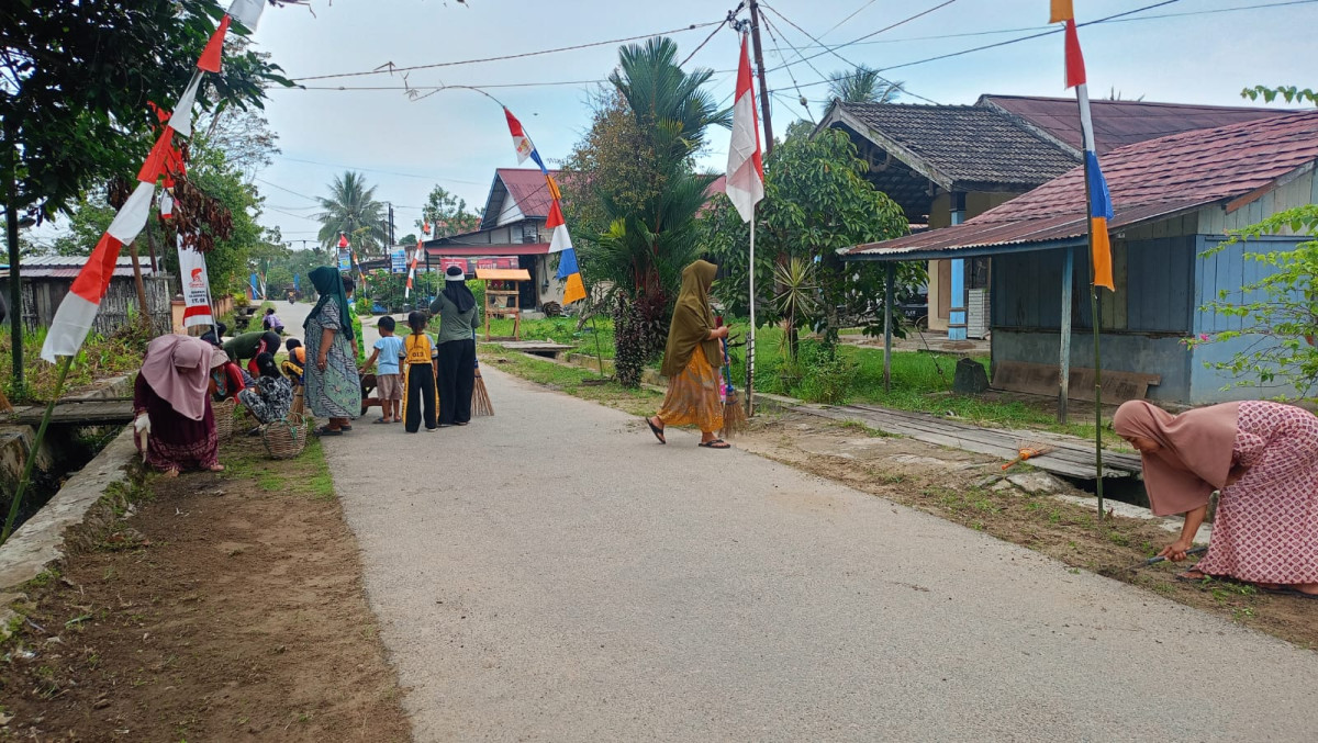 Gotong Royong . jalan Masaji