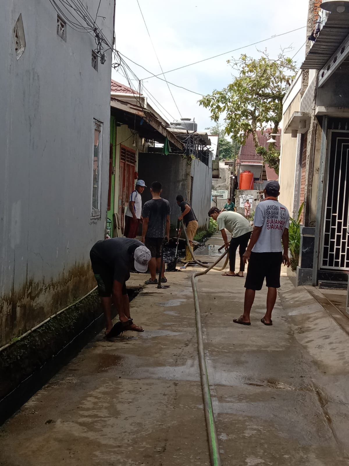 Kerja bakti Gg. Wisma
