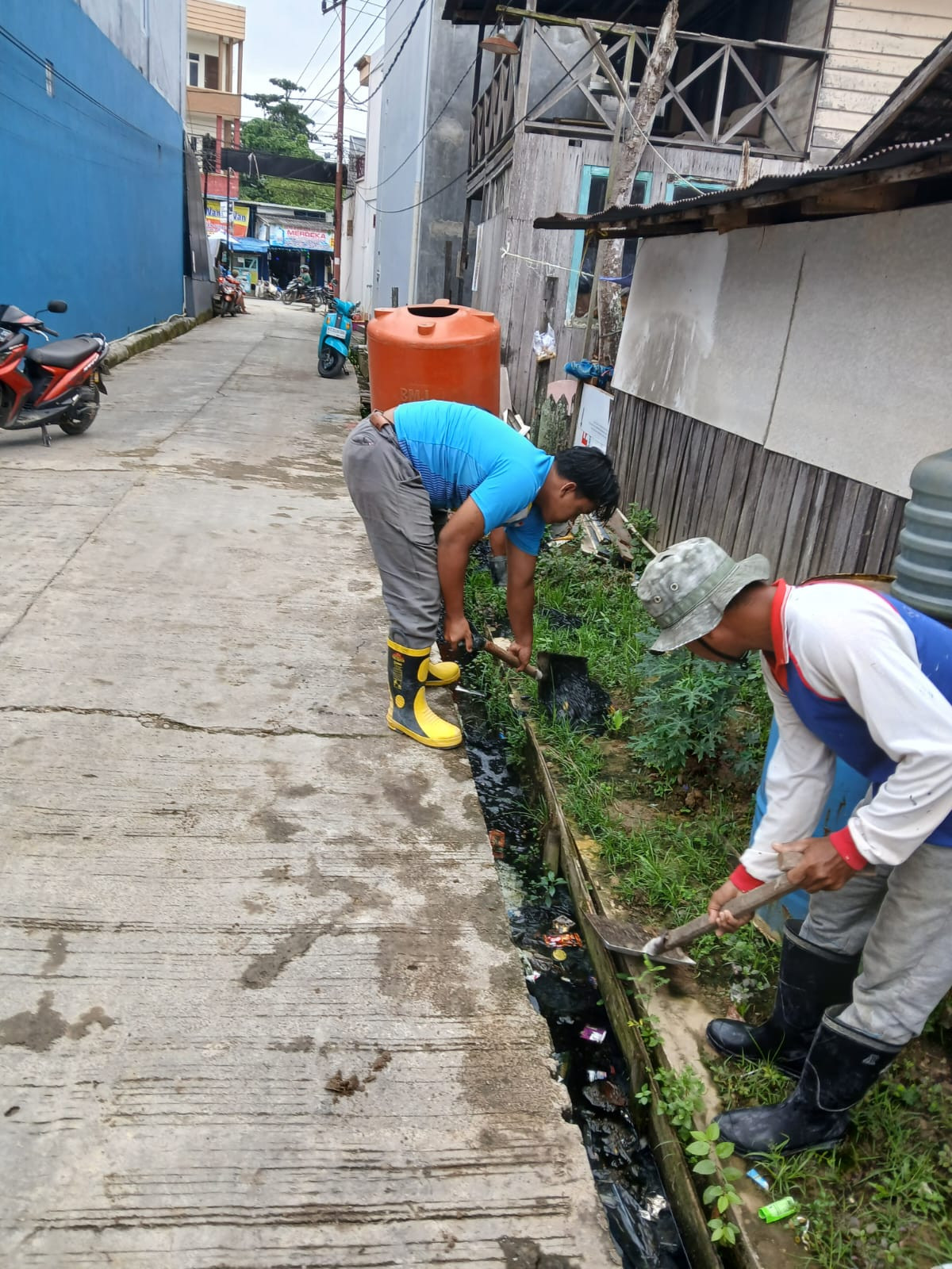 Kerja bakti Gg. Jamhari