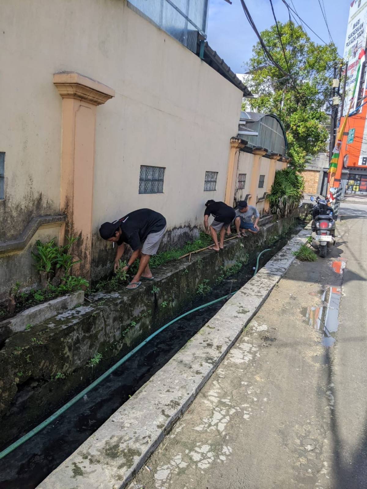 Kerja bakti Gg. Jamhari