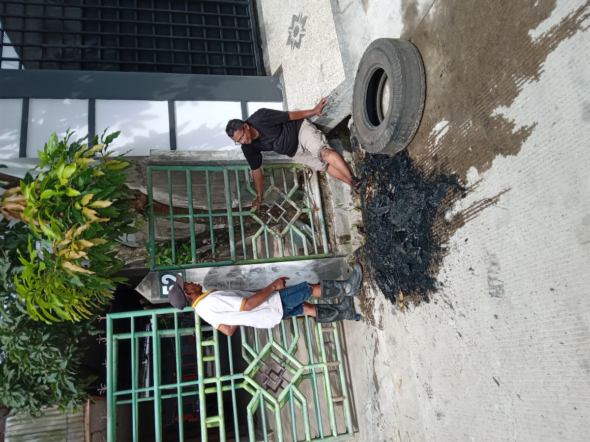 Kerja bakti jl katamso