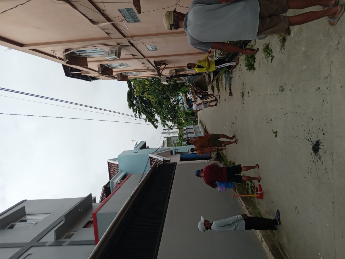 Kerja bakti jl katamso