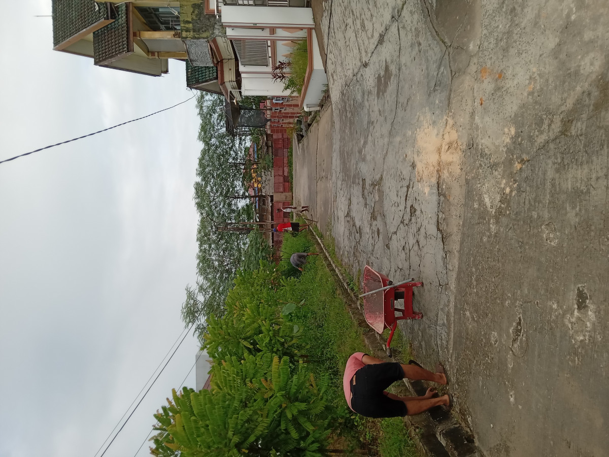 Kerja bakti jl katamso