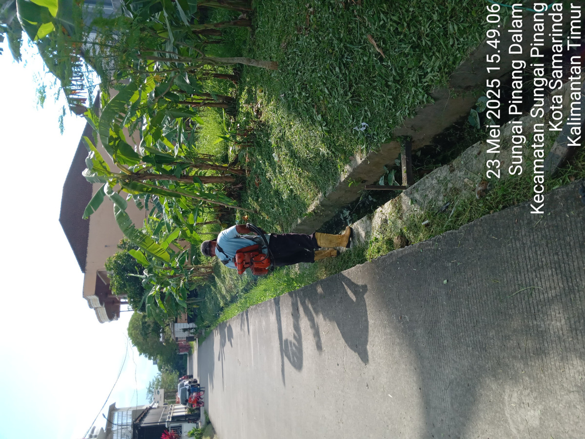 Kerja bakti jl katamso