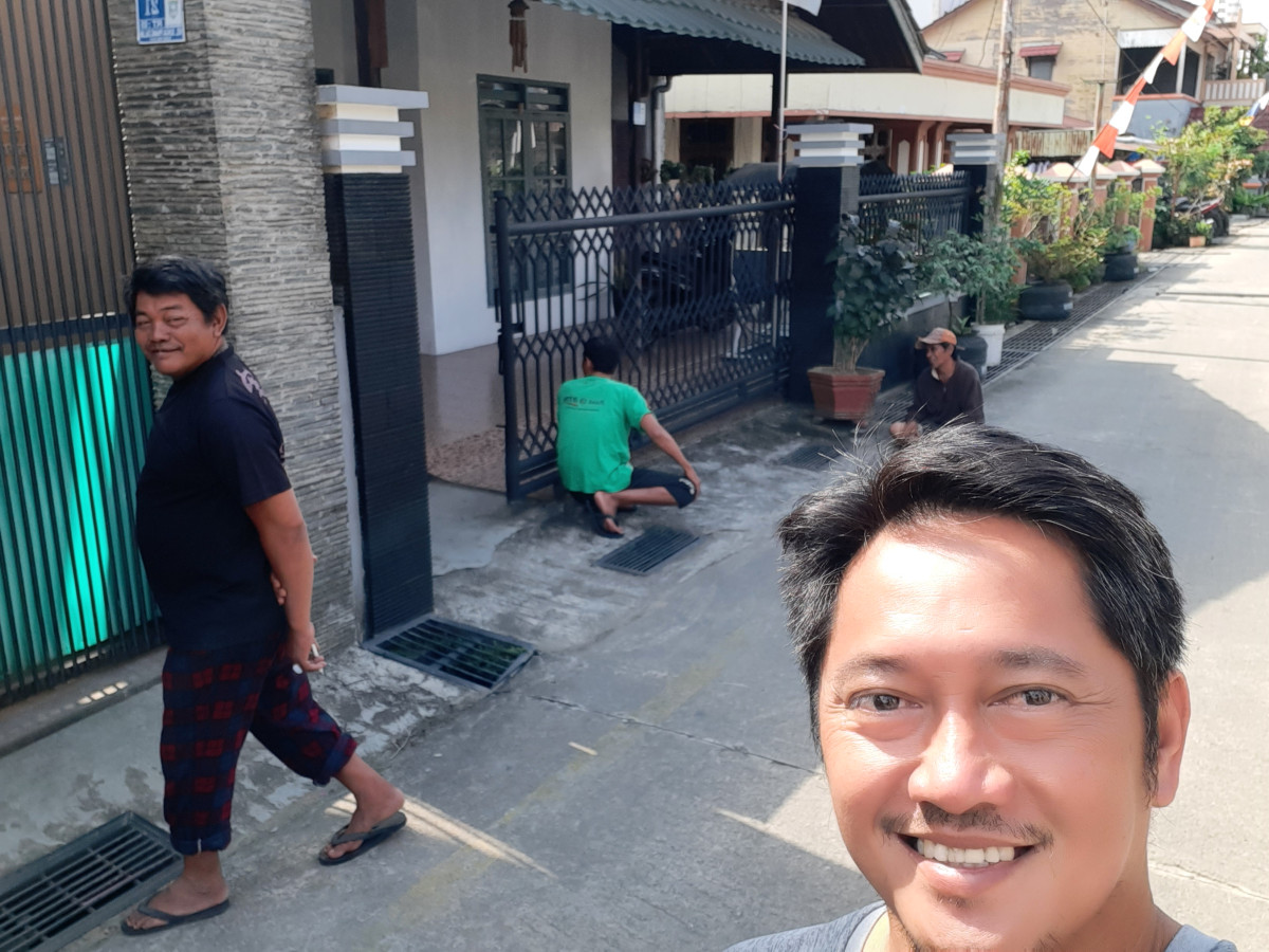 Kerja Bakti diujung gang