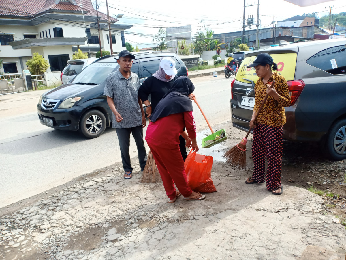 Bersihkan lingkungan