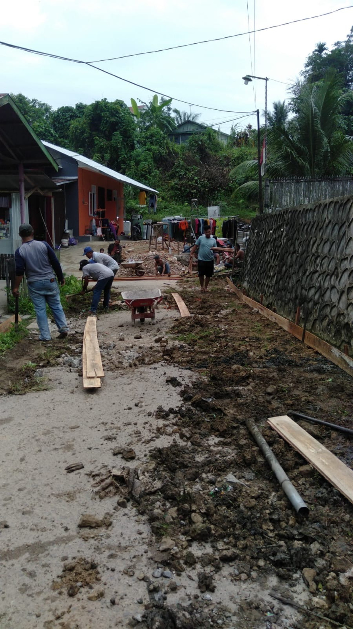 Kerja bakti rt 63