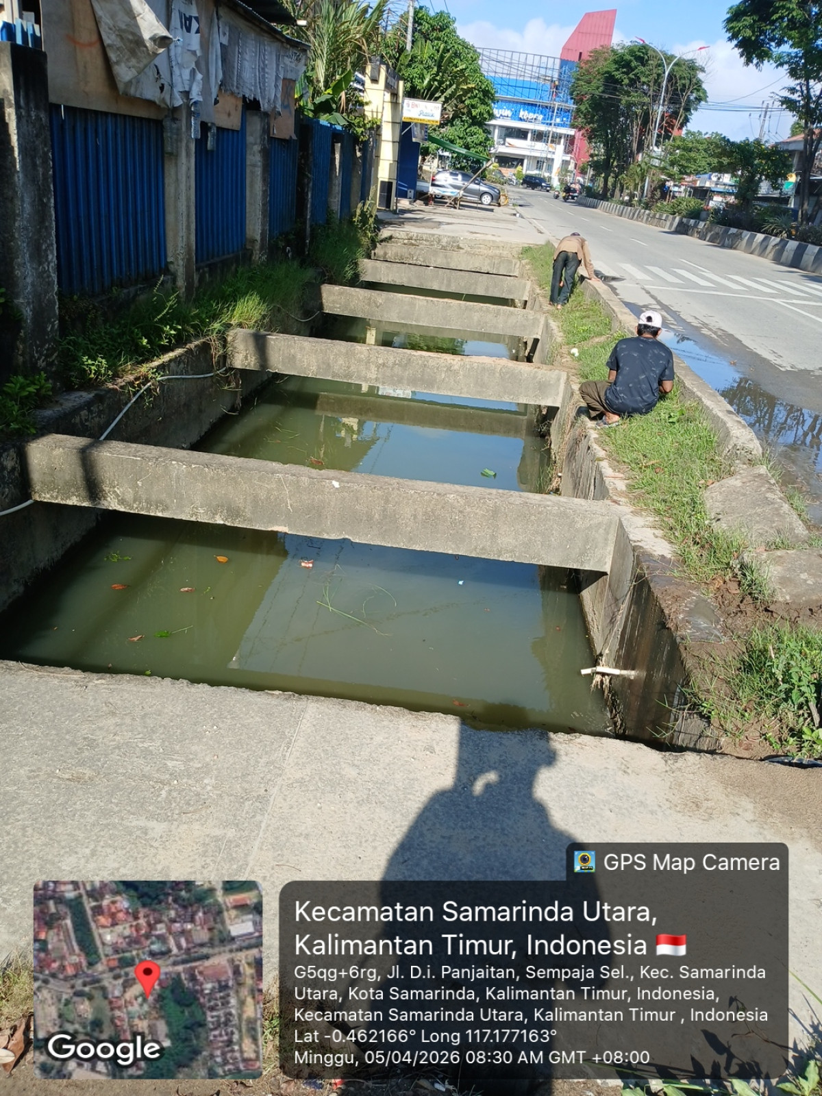 Kerja Bakti Jalan D.I Panjaitan Wilayah RT 69