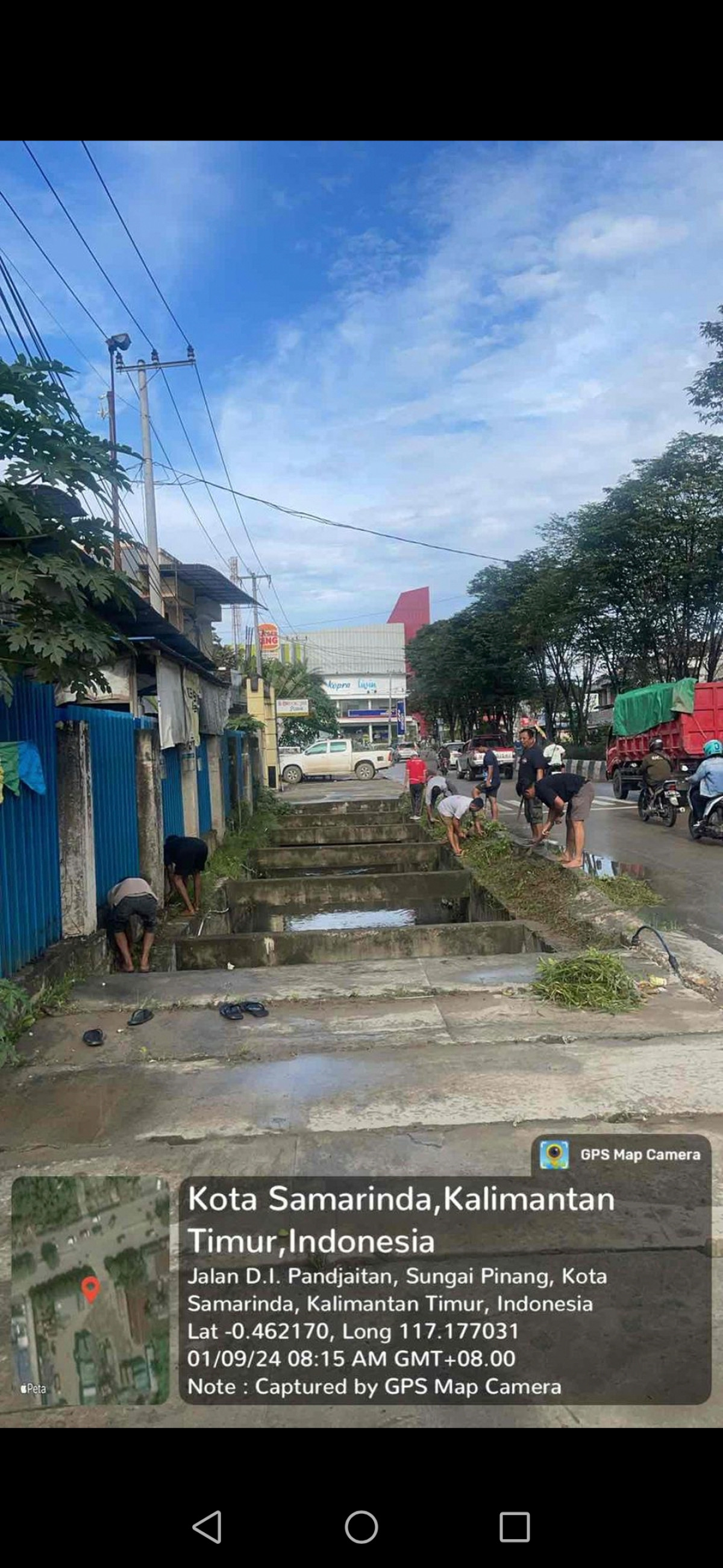 Kerja bakti warga Rt 069