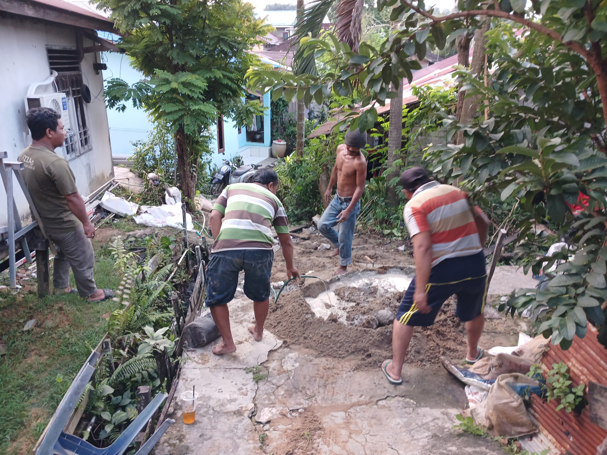 Gotong royong jln merdeka timur gg3