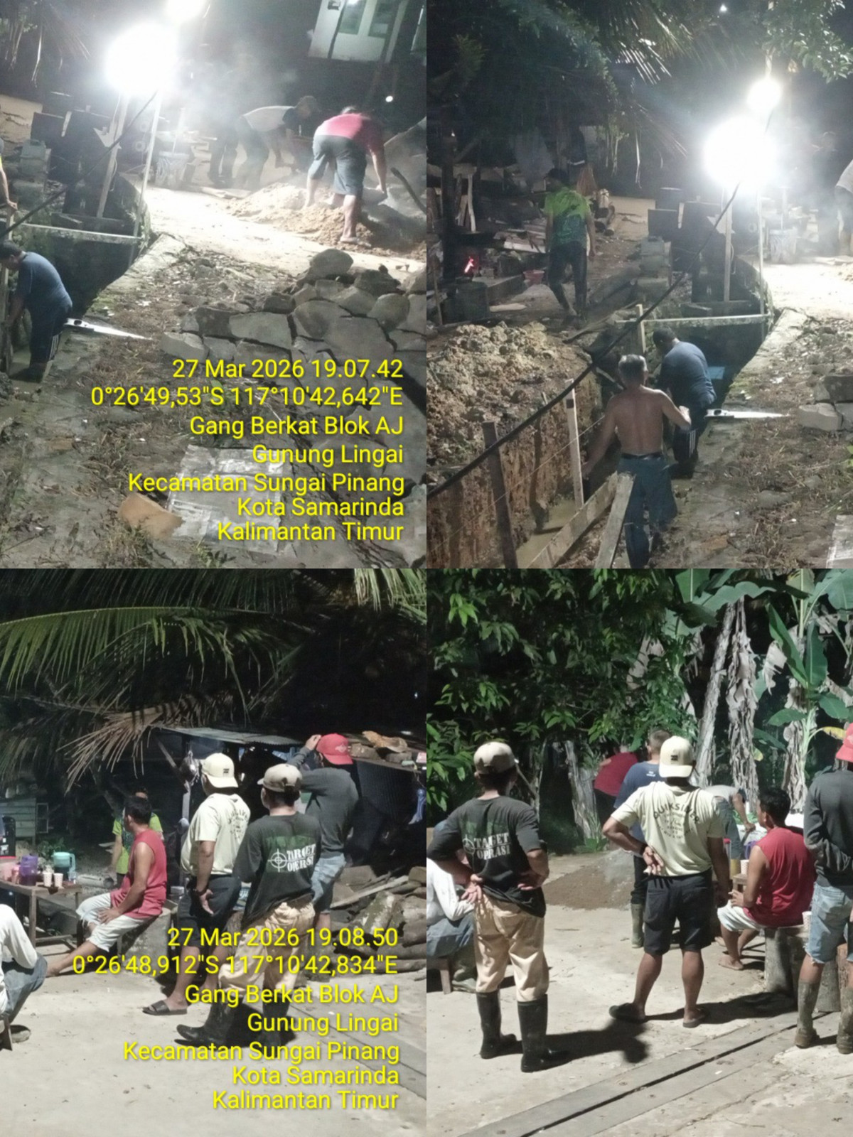 Pondasi anak sungai