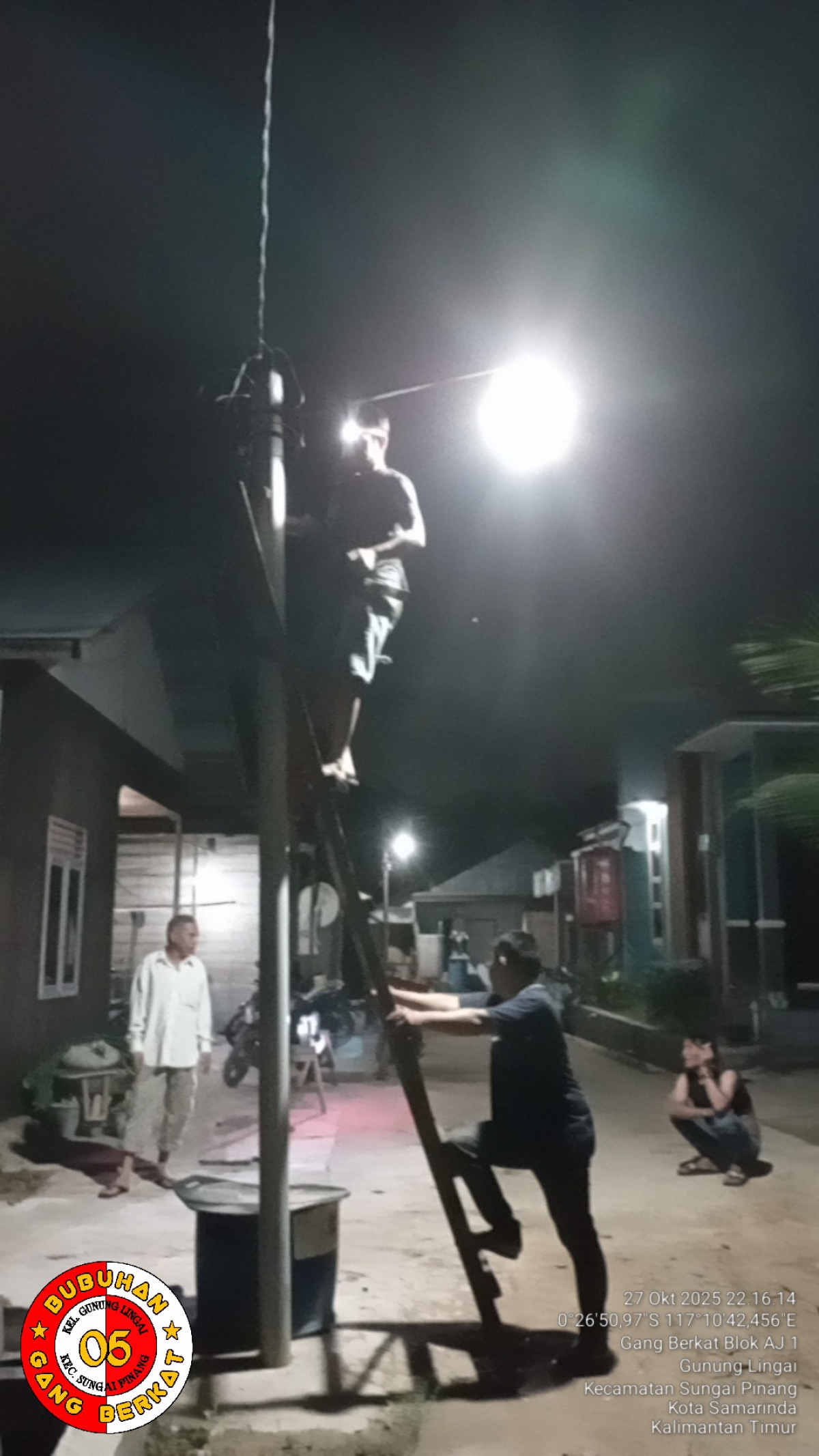 Pemasangan dan perbaikan PJU