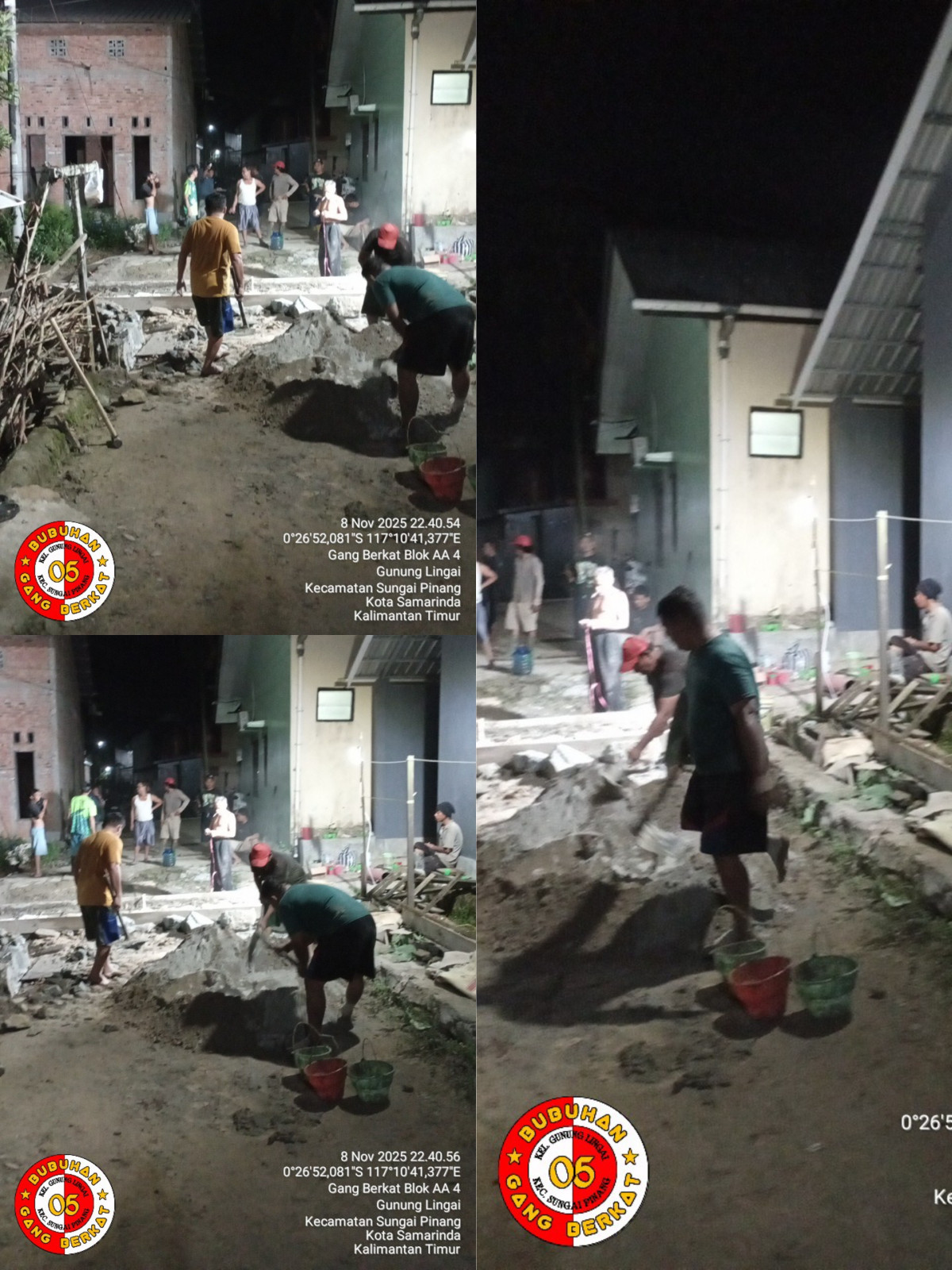 Perbaikan dan Penambahan Pondasi jalan
