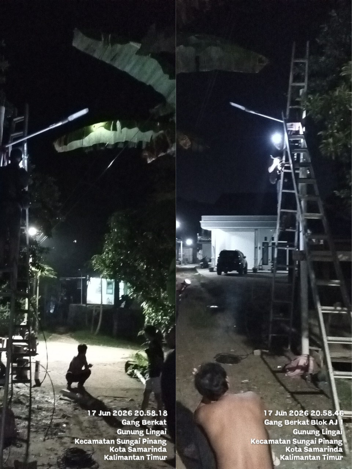PEMASANGAN DAN PERBAIKAN PJU