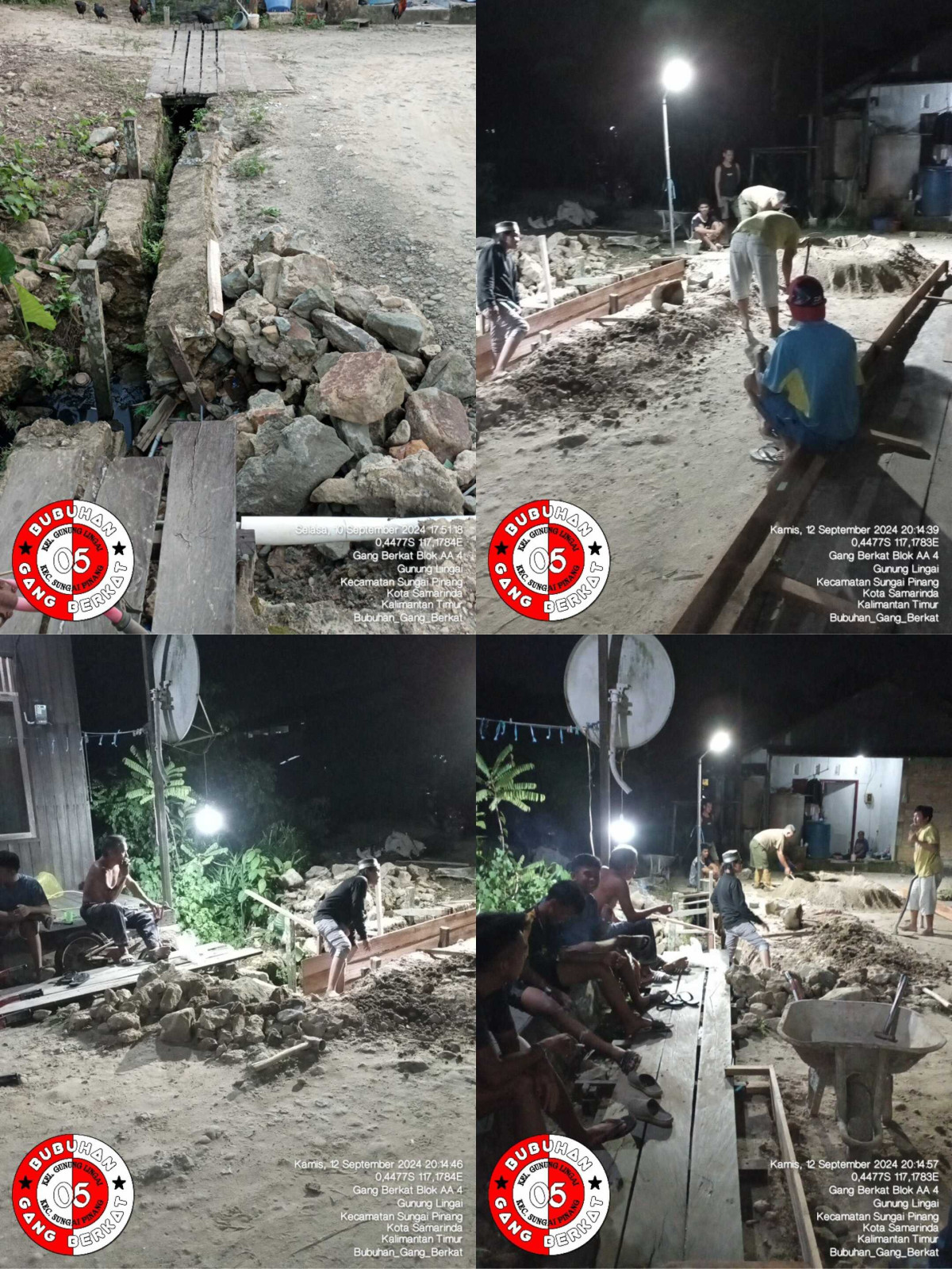 Perbaikan Pondasi Blok AJ 2