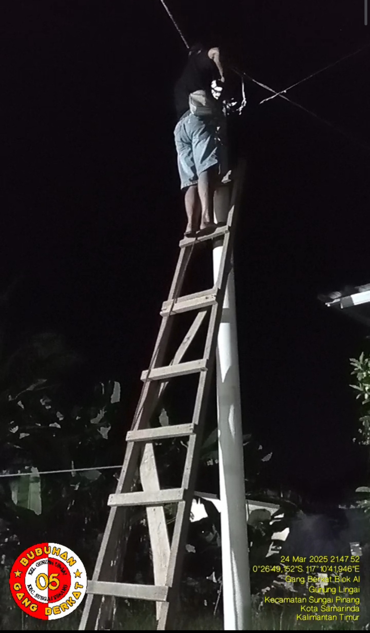 Pemasangan dan perbaikan PJU