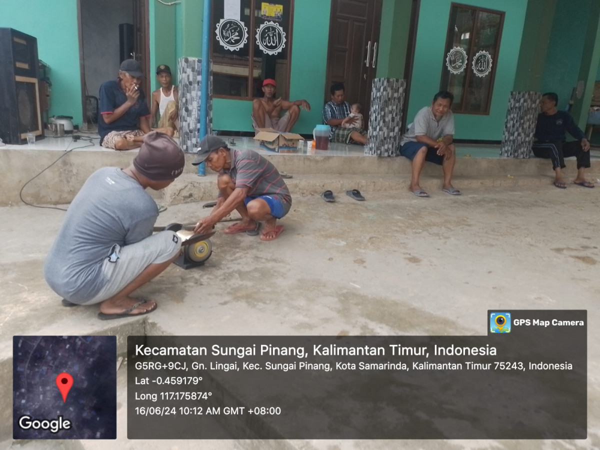 Kerja bakti RT 12, Gang ayu