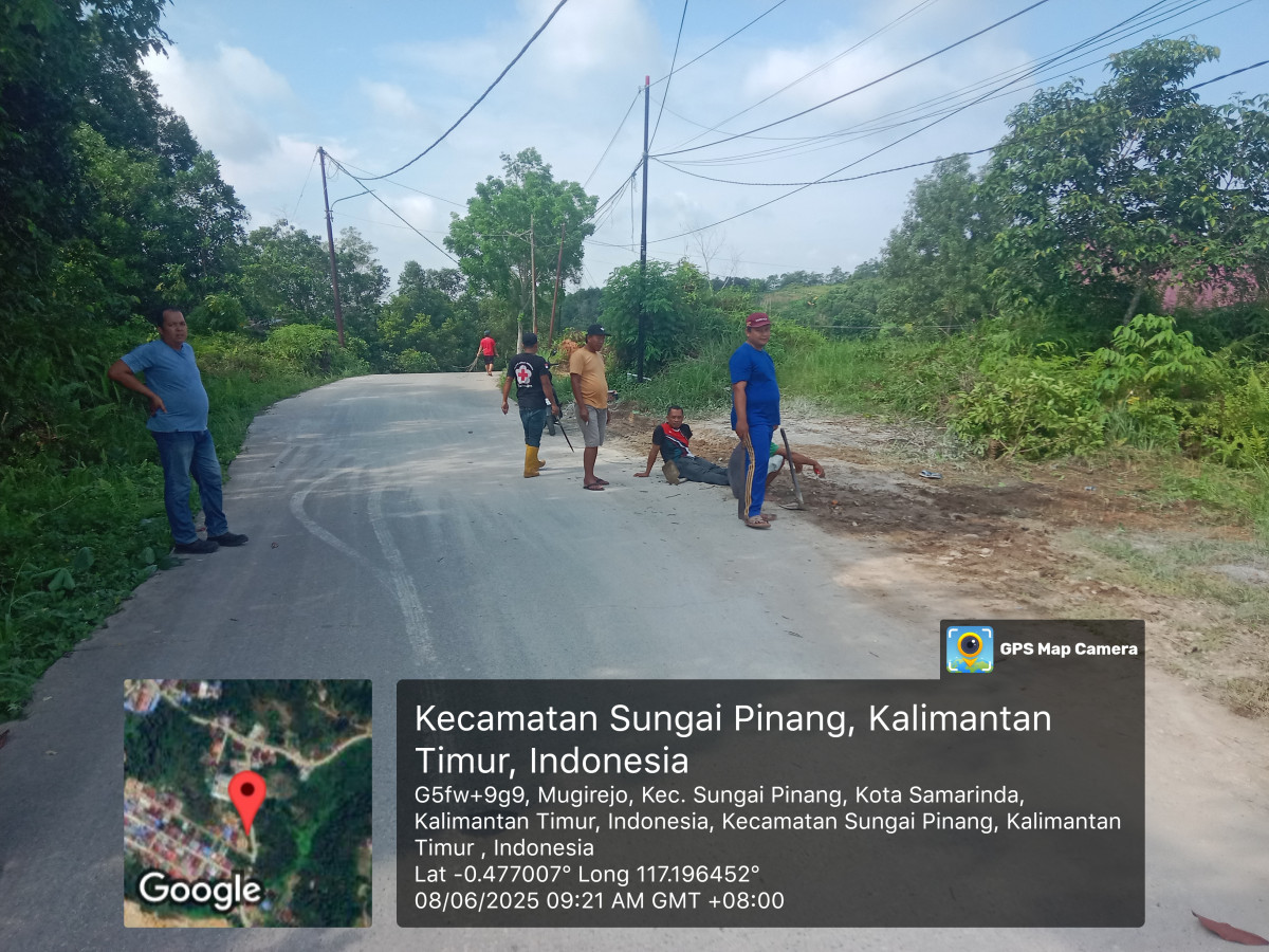 Gotong royong jalan tegalrejo