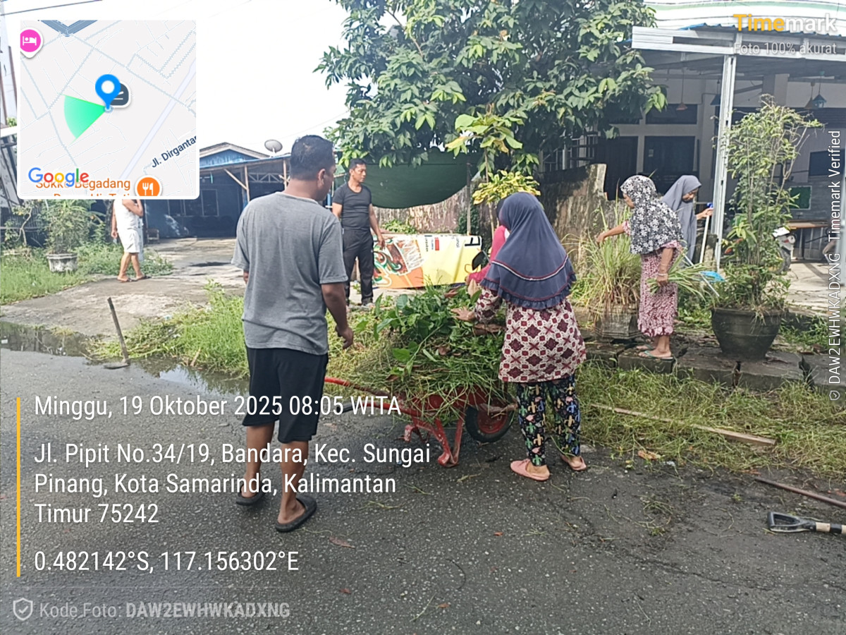 Kegiatan Gotong Royong RT. 23