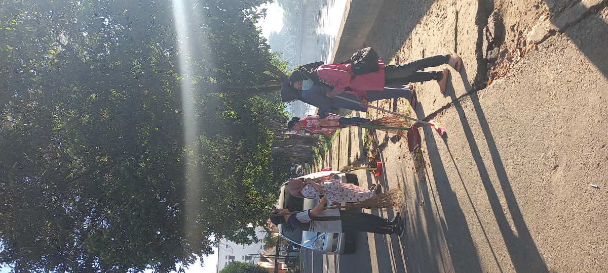 Gotong Royong Masal memperingati Hari Sampah Nasional